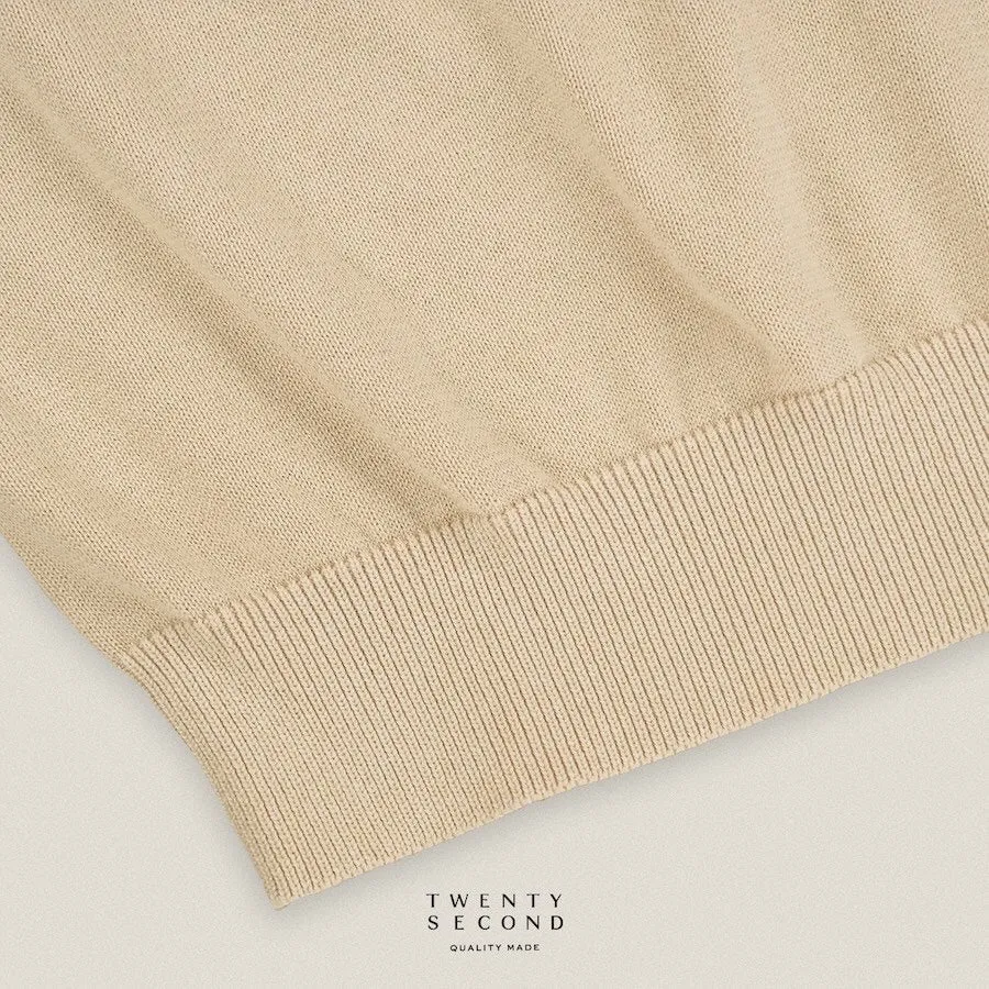 NICO KNIT POLO - YELLOW