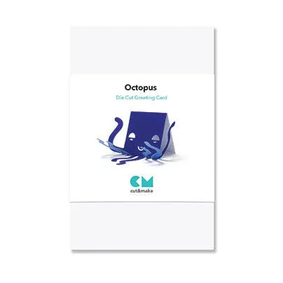 Octopus Greetings Card